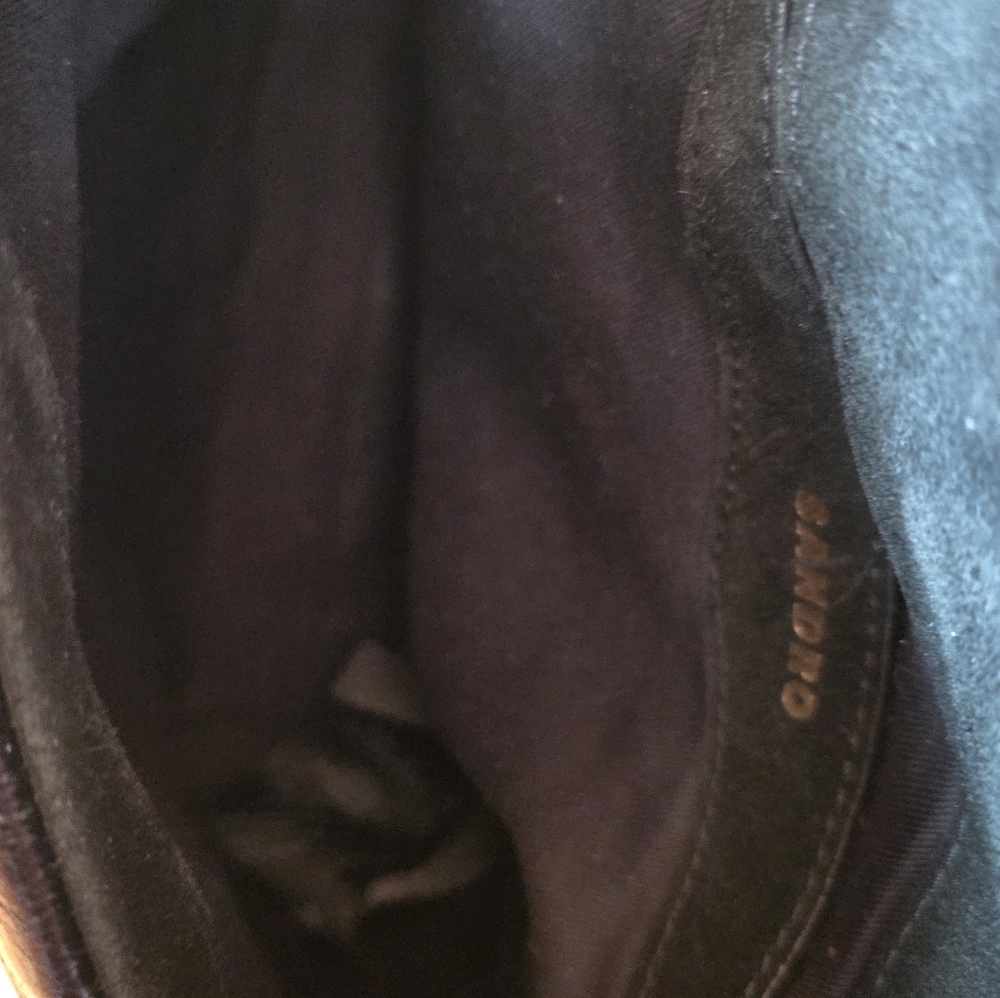 Sandro Mila Quilted Leather Bag - Picture 8 of 14